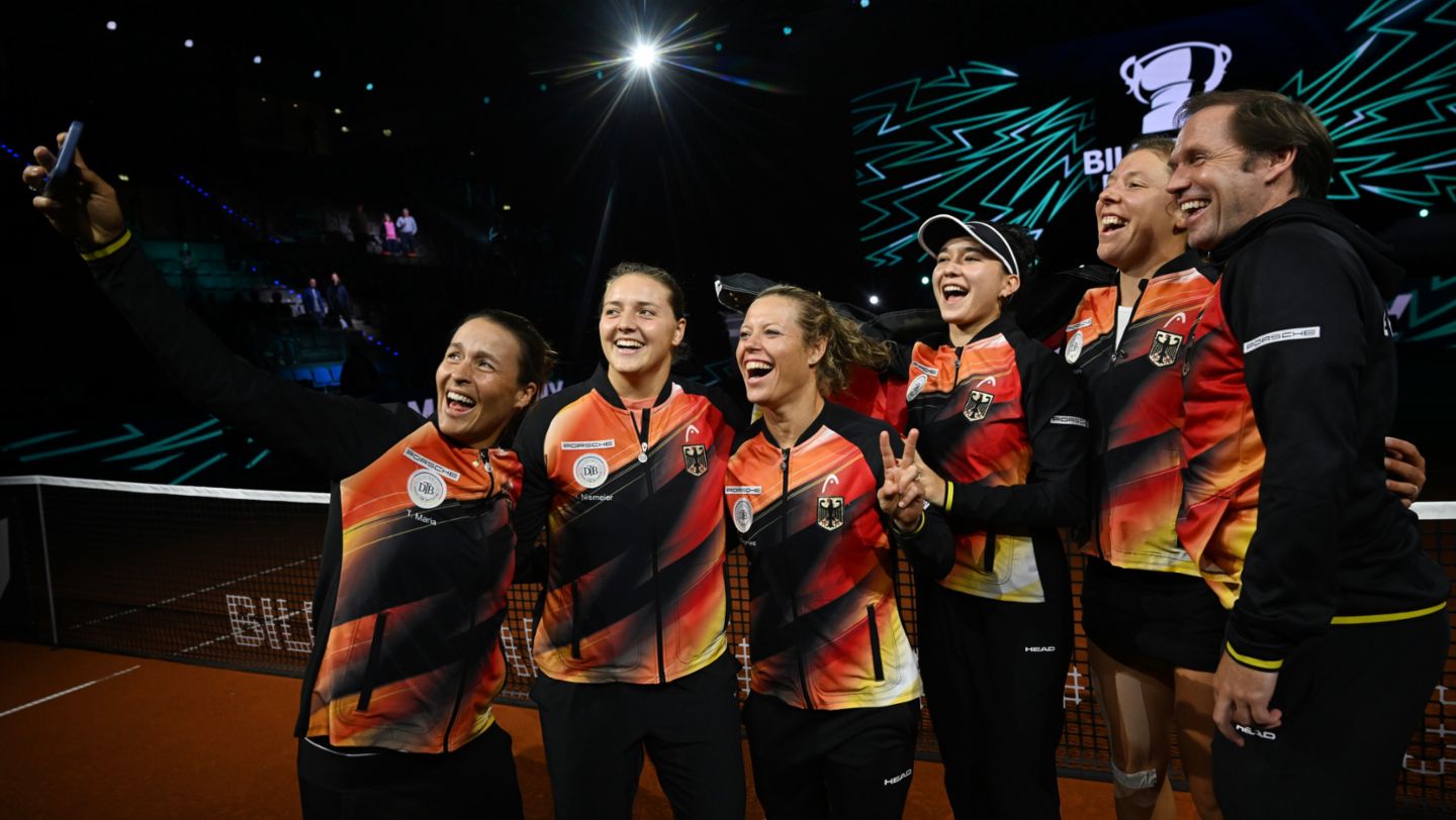Porsche Team Deutschland will im Finale des Billie Jean King Cups für
